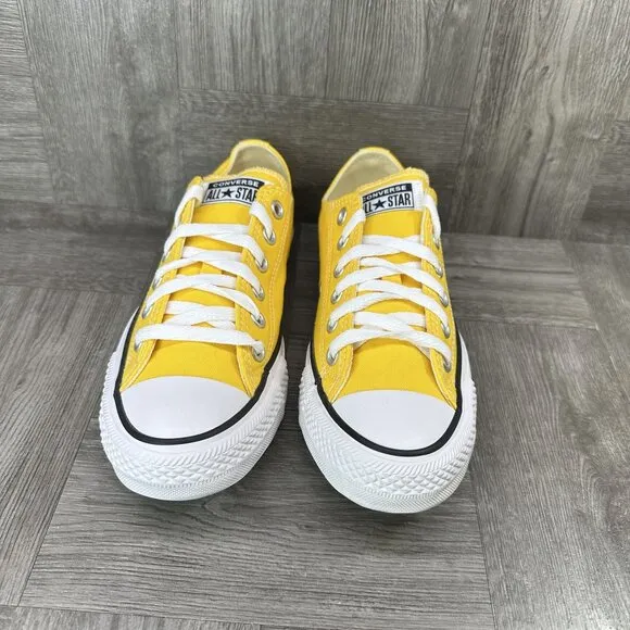 Converse All Star Classic Low Women's size 7.5 Yellow Shoes