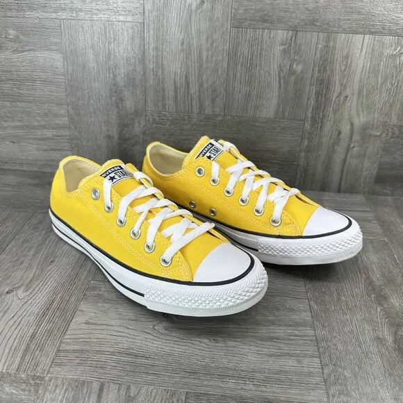 Converse All Star Classic Low Women's size 7.5 Yellow Shoes