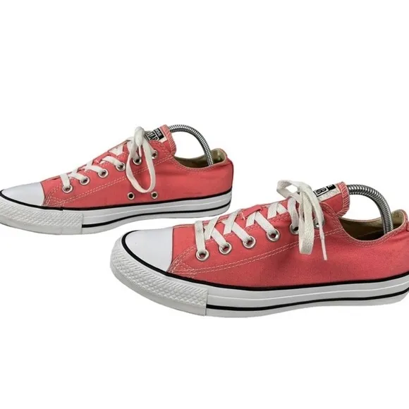 Converse All Star Ox Low Top Shoes Womens Pink‎ Size W10 M8