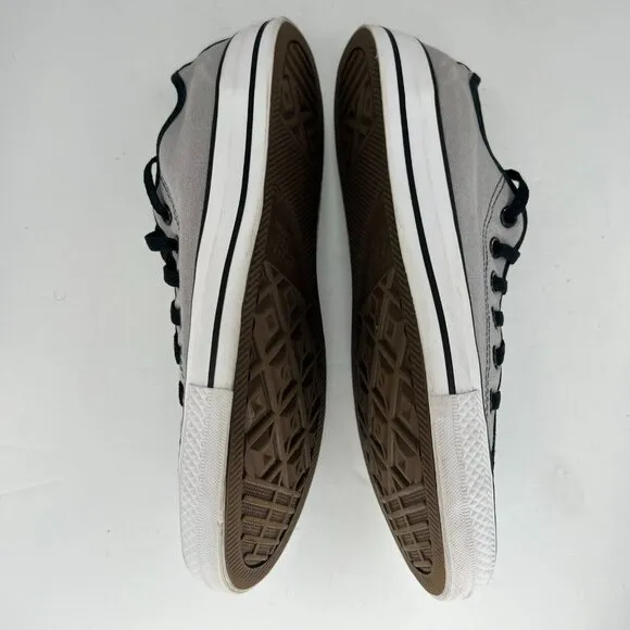 Converse All Star Unisex 168958C Gray White Lace Up Size 8M 10W Sneaker Shoes