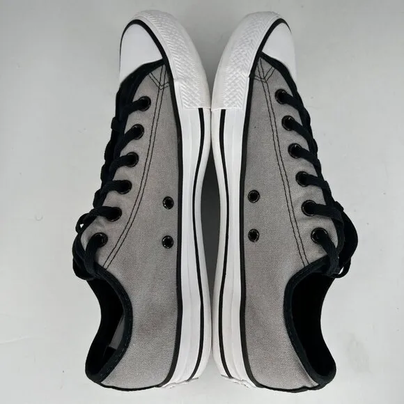 Converse All Star Unisex 168958C Gray White Lace Up Size 8M 10W Sneaker Shoes