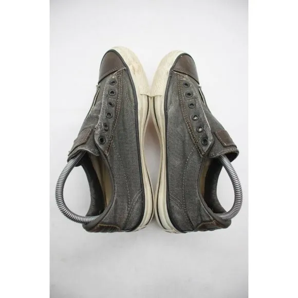 Converse All Star x John Varvatos Men's 6 Gray Textile Sneakers Shoes