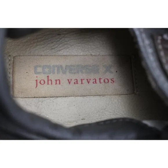 Converse All Star x John Varvatos Men's 6 Gray Textile Sneakers Shoes