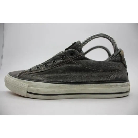 Converse All Star x John Varvatos Men's 6 Gray Textile Sneakers Shoes