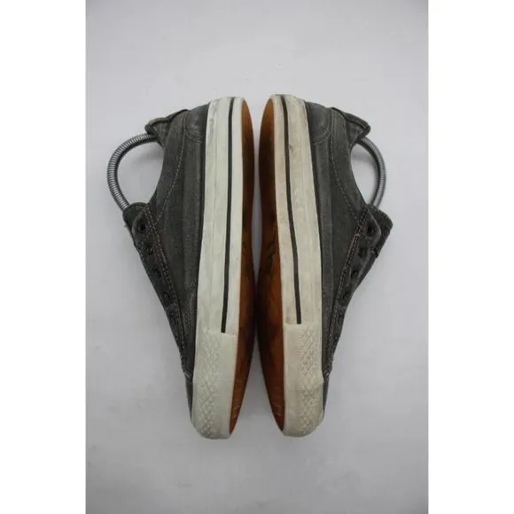 Converse All Star x John Varvatos Men's 6 Gray Textile Sneakers Shoes