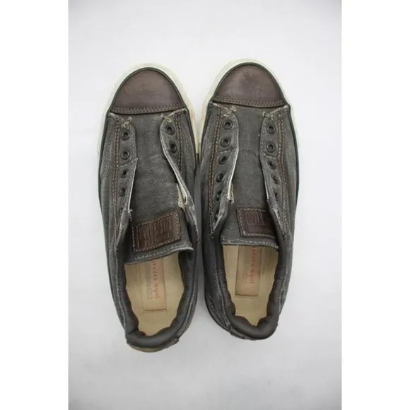 Converse All Star x John Varvatos Men's 6 Gray Textile Sneakers Shoes