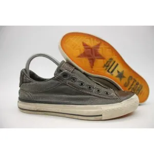 Converse All Star x John Varvatos Men's 6 Gray Textile Sneakers Shoes