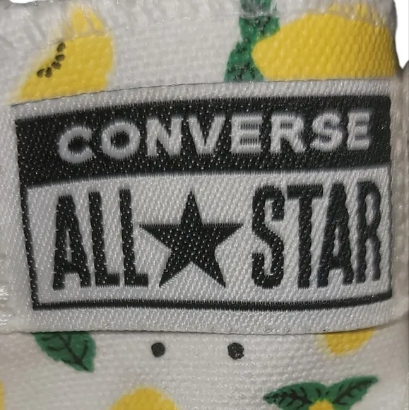 Converse All Stars Lemon Sneakers