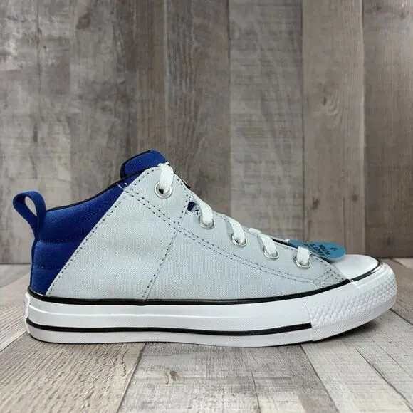 Converse Chuck Taylor All Star Axel Big Kids Size 4 Mid Skate Sneaker Shoes Blue