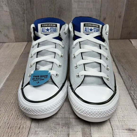 Converse Chuck Taylor All Star Axel Big Kids Size 4 Mid Skate Sneaker Shoes Blue