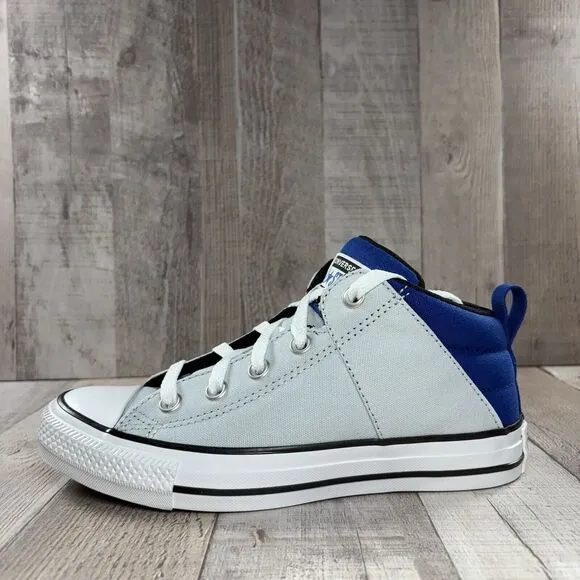 Converse Chuck Taylor All Star Axel Big Kids Size 4 Mid Skate Sneaker Shoes Blue