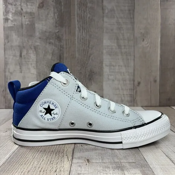 Converse Chuck Taylor All Star Axel Big Kids Size 4 Mid Skate Sneaker Shoes Blue