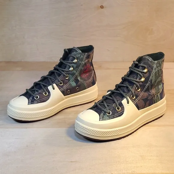 Converse Chuck Taylor All Star Construct High Black Joy Shoes
