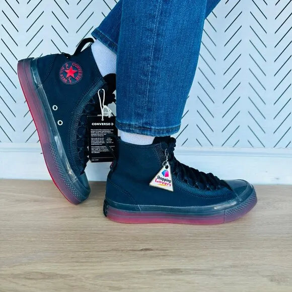 ⭐Converse Chuck Taylor All Star CX EXP2 Sz 6 Women's Shoes Black/Red A08593C New