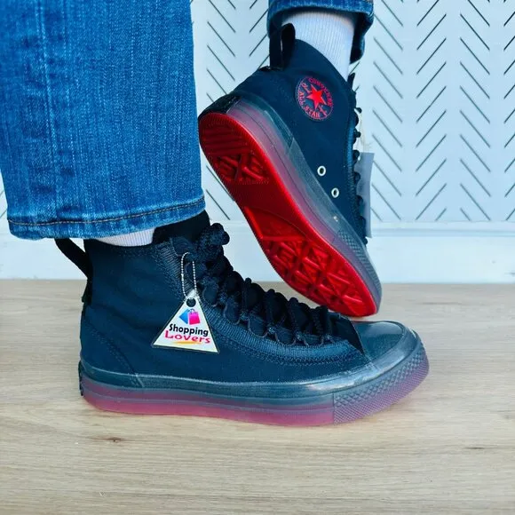 ⭐Converse Chuck Taylor All Star CX EXP2 Sz 6 Women's Shoes Black/Red A08593C New