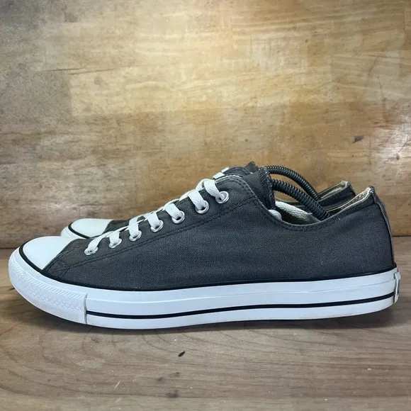 Converse Chuck Taylor All Star Double Tongue Mens Size 12 Shoes Sneakers Gray