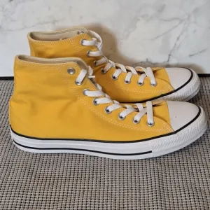 Converse Chuck Taylor All Star High Lemon Chrome Sneakers Shoes Womens 11 Mens 9