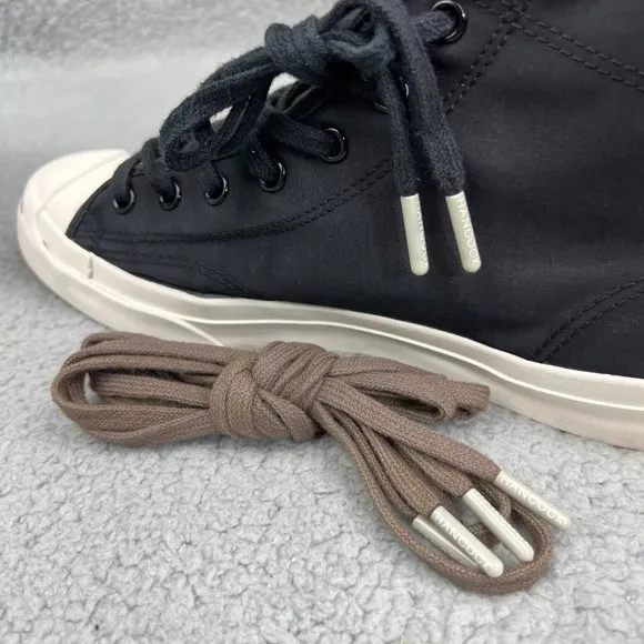 Converse Chuck Taylor All Star Mid Mens 8 Shoes Black White Jack Purcell Hancock