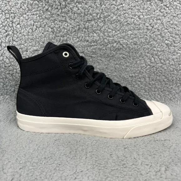 Converse Chuck Taylor All Star Mid Mens 8 Shoes Black White Jack Purcell Hancock