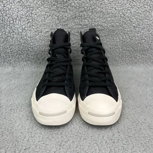 Converse Chuck Taylor All Star Mid Mens 8 Shoes Black White Jack Purcell Hancock