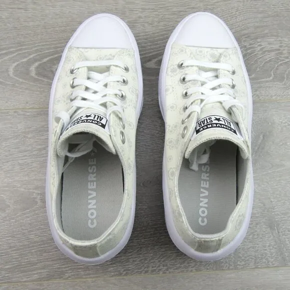 Converse Chuck Taylor All Star Move OX Floral Shoes Women's Size 8 NEW