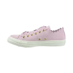 CONVERSE -  Chuck Taylor All Star Scallop in Pink suede Size 8
