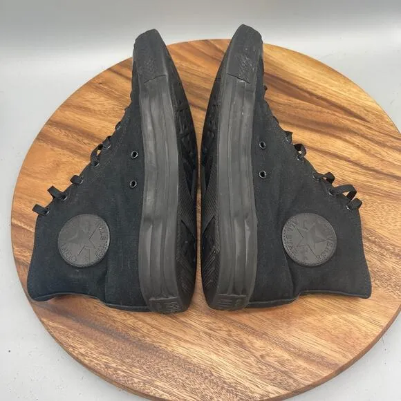 Converse Chuck Taylor All Star Shoes Mens Size 11 Hi Tops Triple Black School