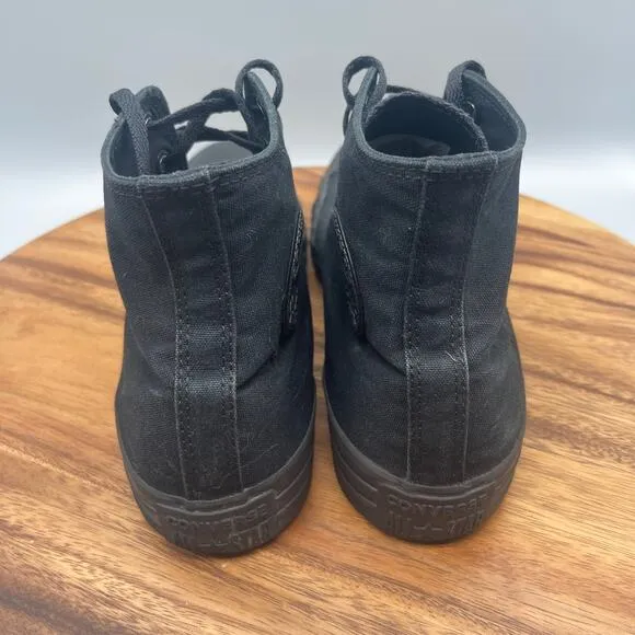Converse Chuck Taylor All Star Shoes Mens Size 11 Hi Tops Triple Black School