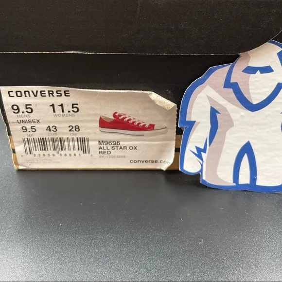 Converse Chuck Taylor All Stars Low Men’s Sz 9.5 &amp; 10