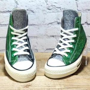 CONVERSE - Chuck Taylor/J.W. Anderson - Sneakers, green/black/blue, size 6