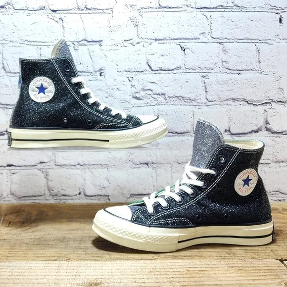 CONVERSE - Chuck Taylor/J.W. Anderson - Sneakers, green/black/blue, size 6