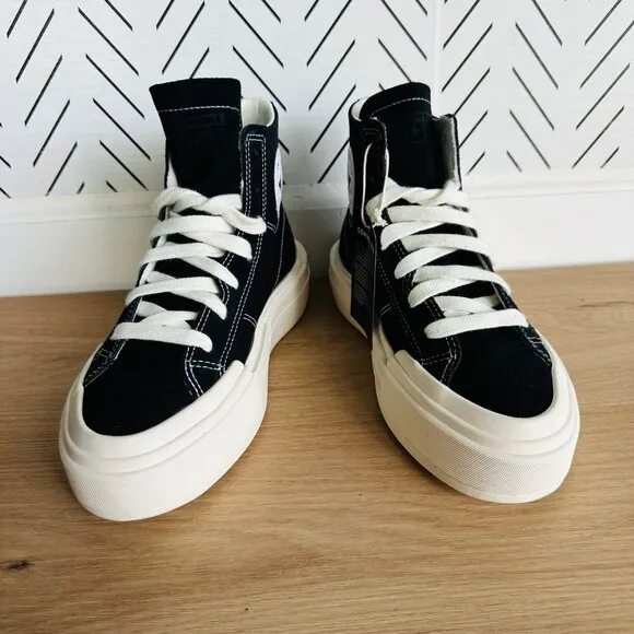 🤩Converse Men Shoes Chuck Taylor All Star Hi Size 7 Sneakers Black A04689C New