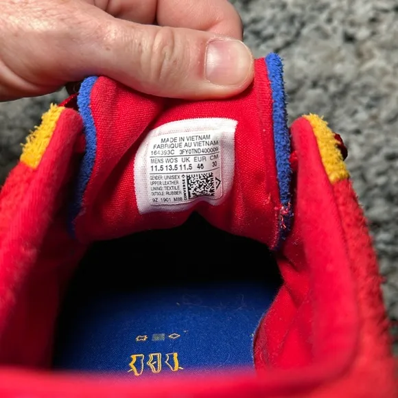 Converse One Star Academy Low Enamel Red Blue 2019 - 11.5