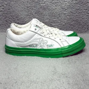 Converse One Star Ox x Golf Le Fleur Womens Size 6 Sneakers Shoes Kelly Green