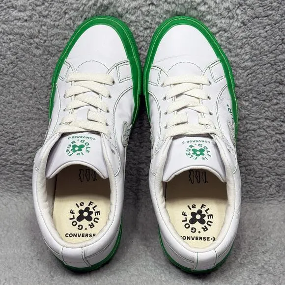 Converse One Star Ox x Golf Le Fleur Womens Size 6 Sneakers Shoes Kelly Green