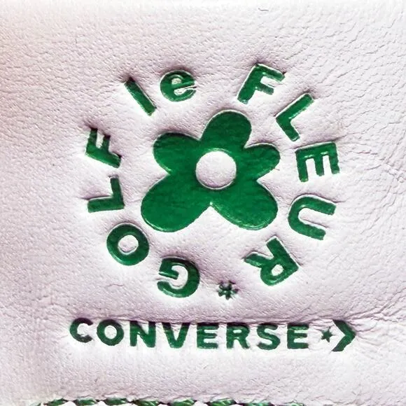Converse One Star Ox x Golf Le Fleur Womens Size 6 Sneakers Shoes Kelly Green