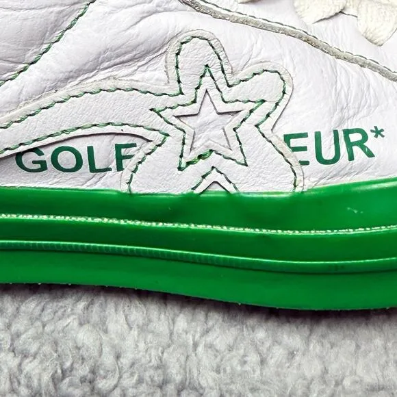 Converse One Star Ox x Golf Le Fleur Womens Size 6 Sneakers Shoes Kelly Green