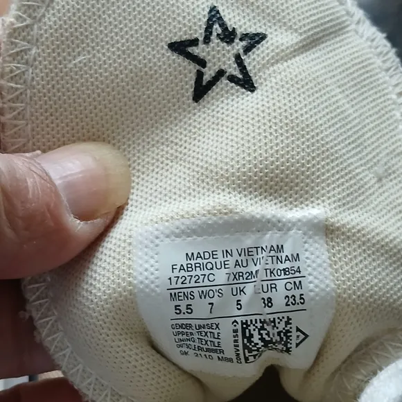 Converse Run Star Hike Platform Comfort Shoes Size 7 for Women