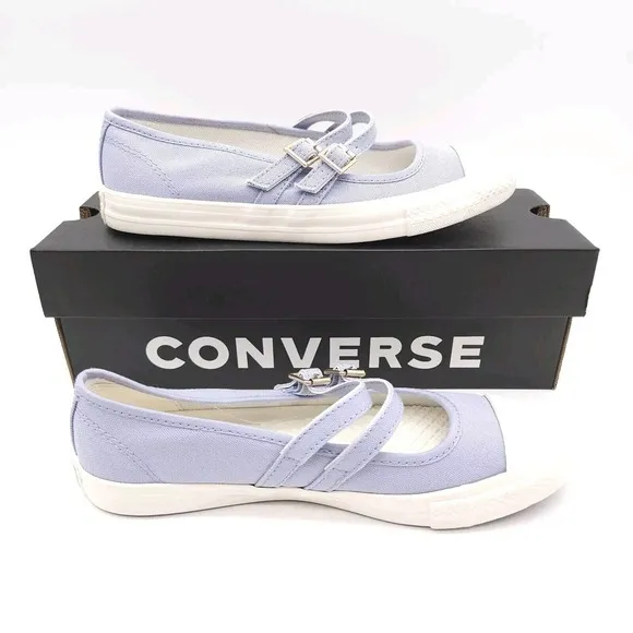 Converse (Womens 6) Chuck‎ Taylor All Star Dainty Mary Jane Shoes Lilac Purple