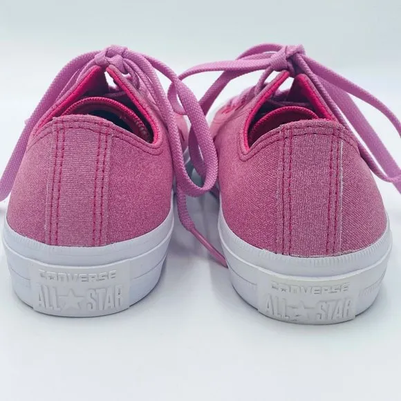 Converse Womens Chuck Taylor All Star II Lunarlon Pink/White Sneakers Shoes Sz 7