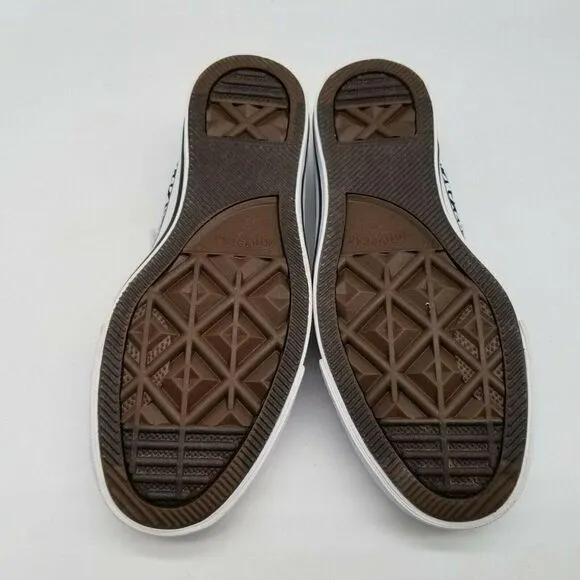 Converse Womens CTAS Shoreline Black White Wordmark Sneaker Shoes Size 5
