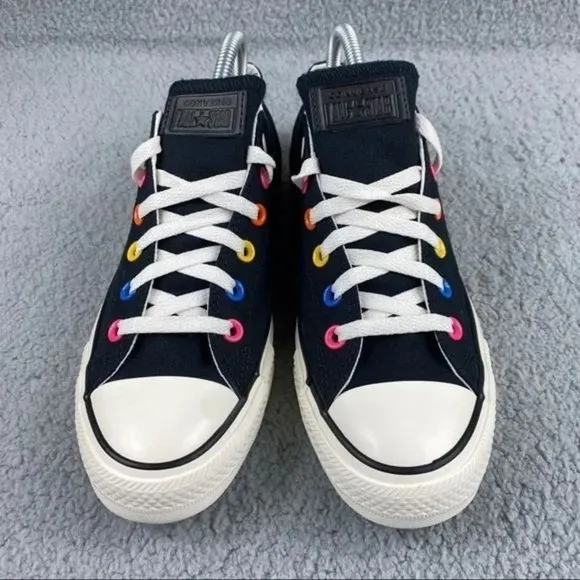 Converse shoes chuck Taylor All Star Ox My Story Sneakers Mens 9.5 Black Unisex‎