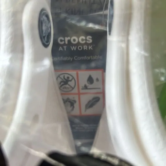 COPY - Crocs at work all white NWT women’s size 7 men’s size 5 no slip