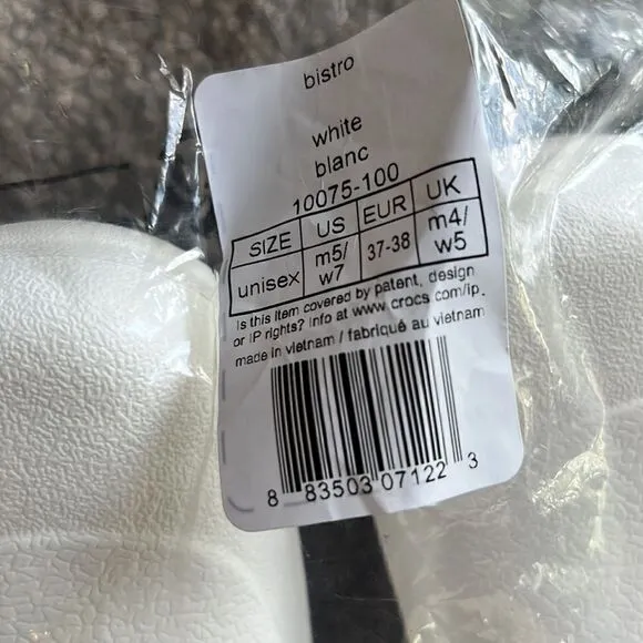 COPY - Crocs at work all white NWT women’s size 7 men’s size 5 no slip