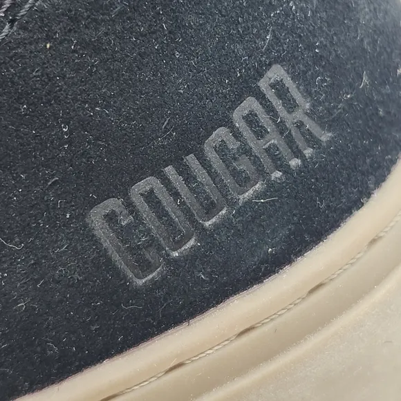 Cougar boots women's 10 black suede fur Dubliner waterproof winter comfy new$140