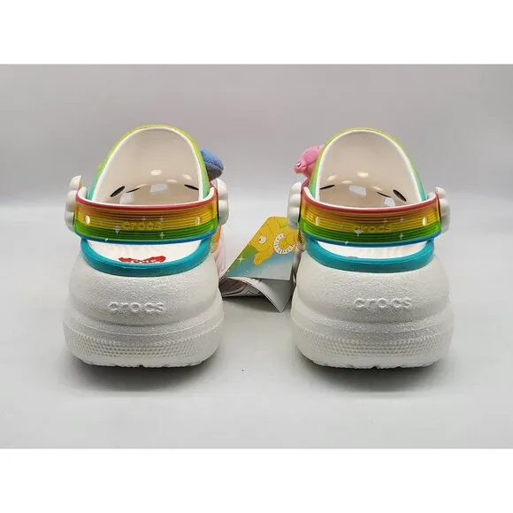 Crocs Care Bears Crush Clog Light-Up Rainbow Womens Size 7 Shoes