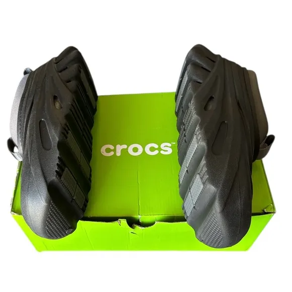 Crocs Echo Storm Comfort Sneaker Shoes Black 209414 Men’s Size 9/ Women’s 10.5