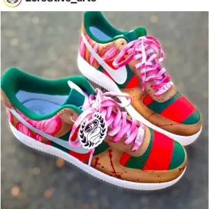 Custom hand painted Nike AF1’s