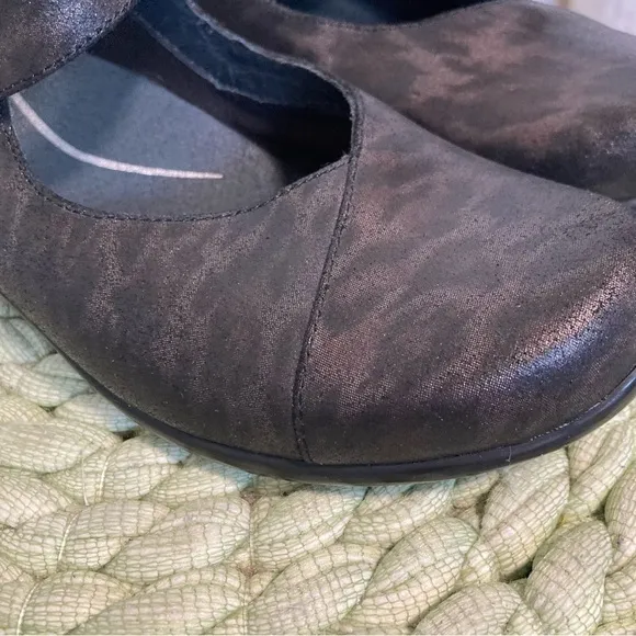 Dansko Black Opal Leopard Print Mary Jane Comfort Shoes