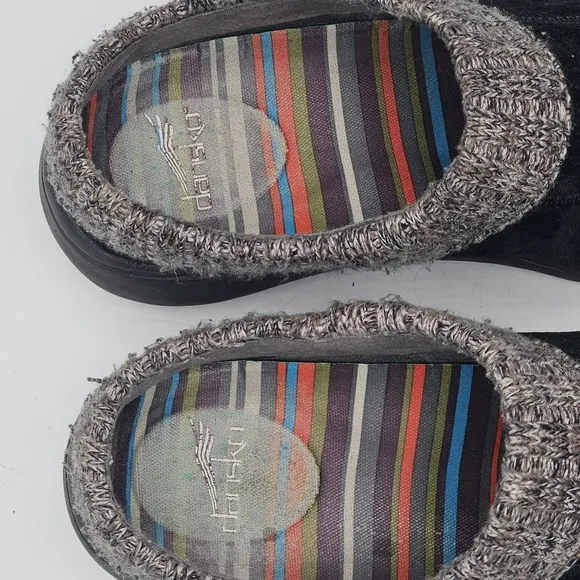 Dansko Eartha leather ladies mules size 40 US size 9.5 / 10